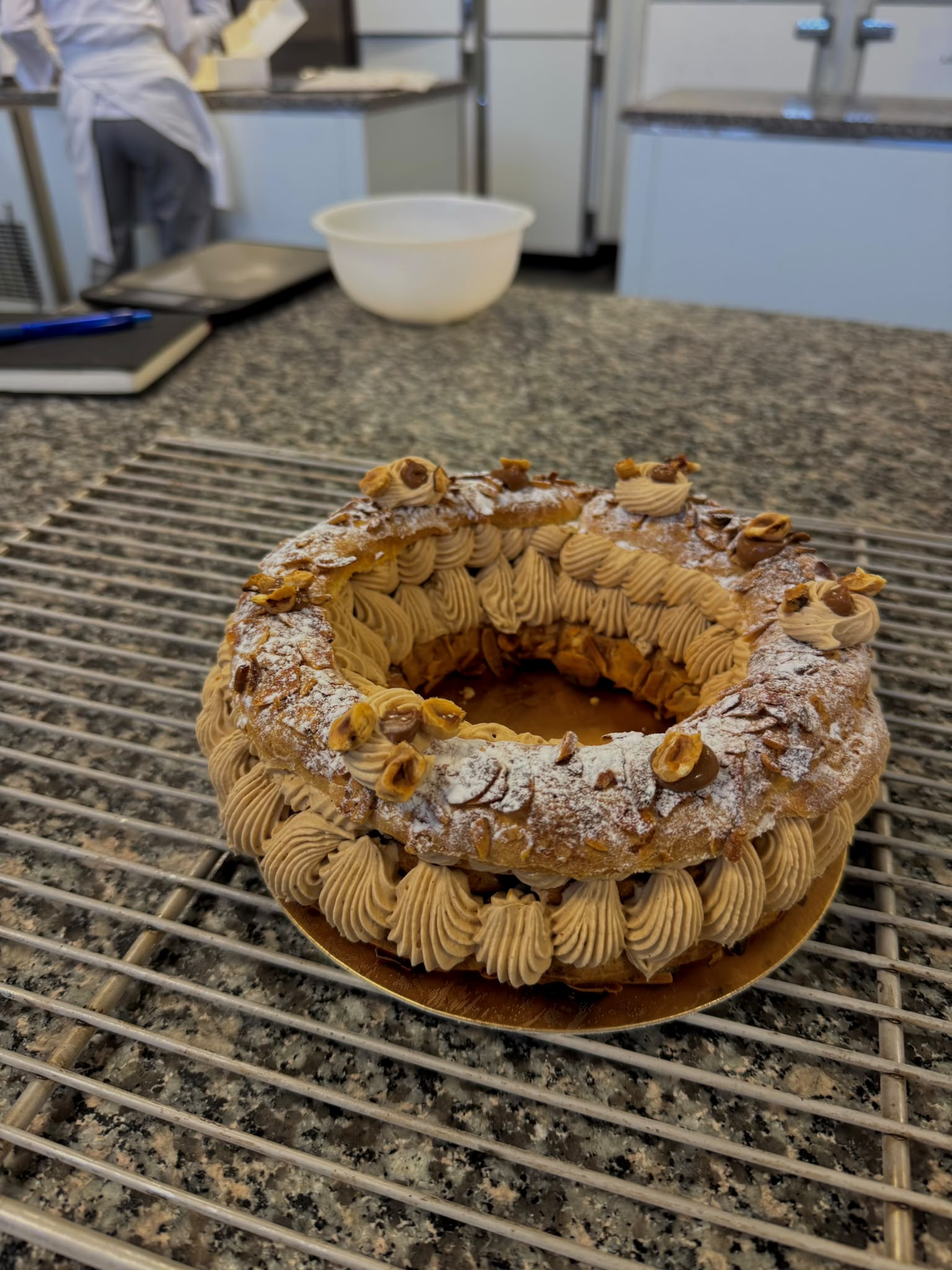 Paris-Brest praliné