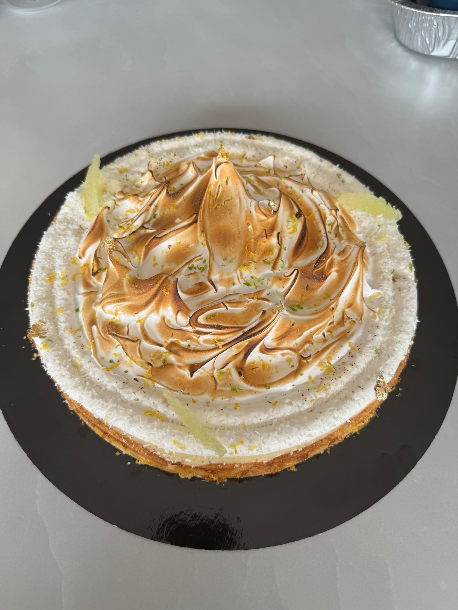 Tarte au citron meringuée
